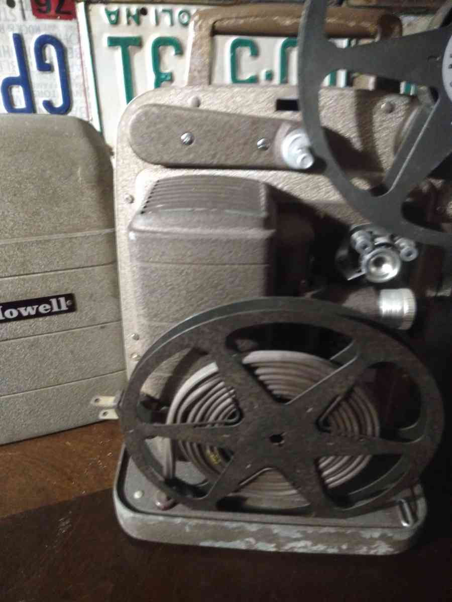vintage Bell Howell movie projector