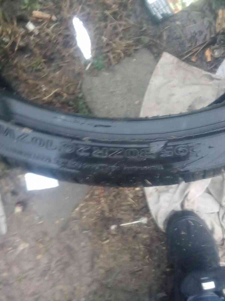 various size automobile tires