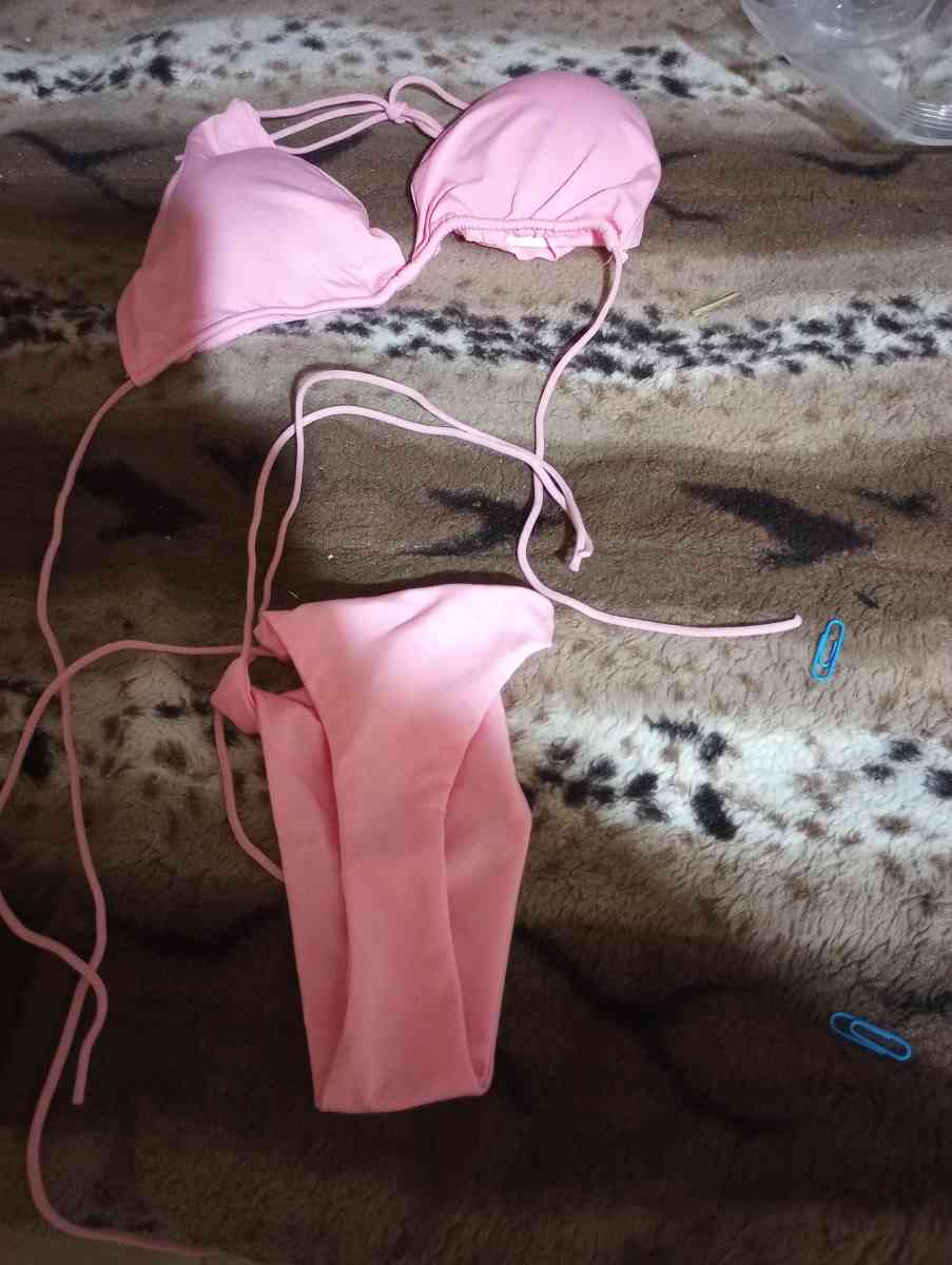 two piece bathing suit