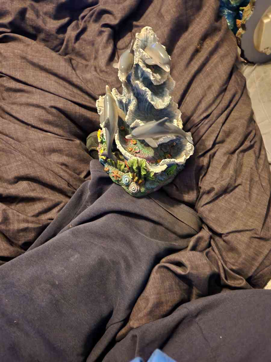 working Dolphin fountain