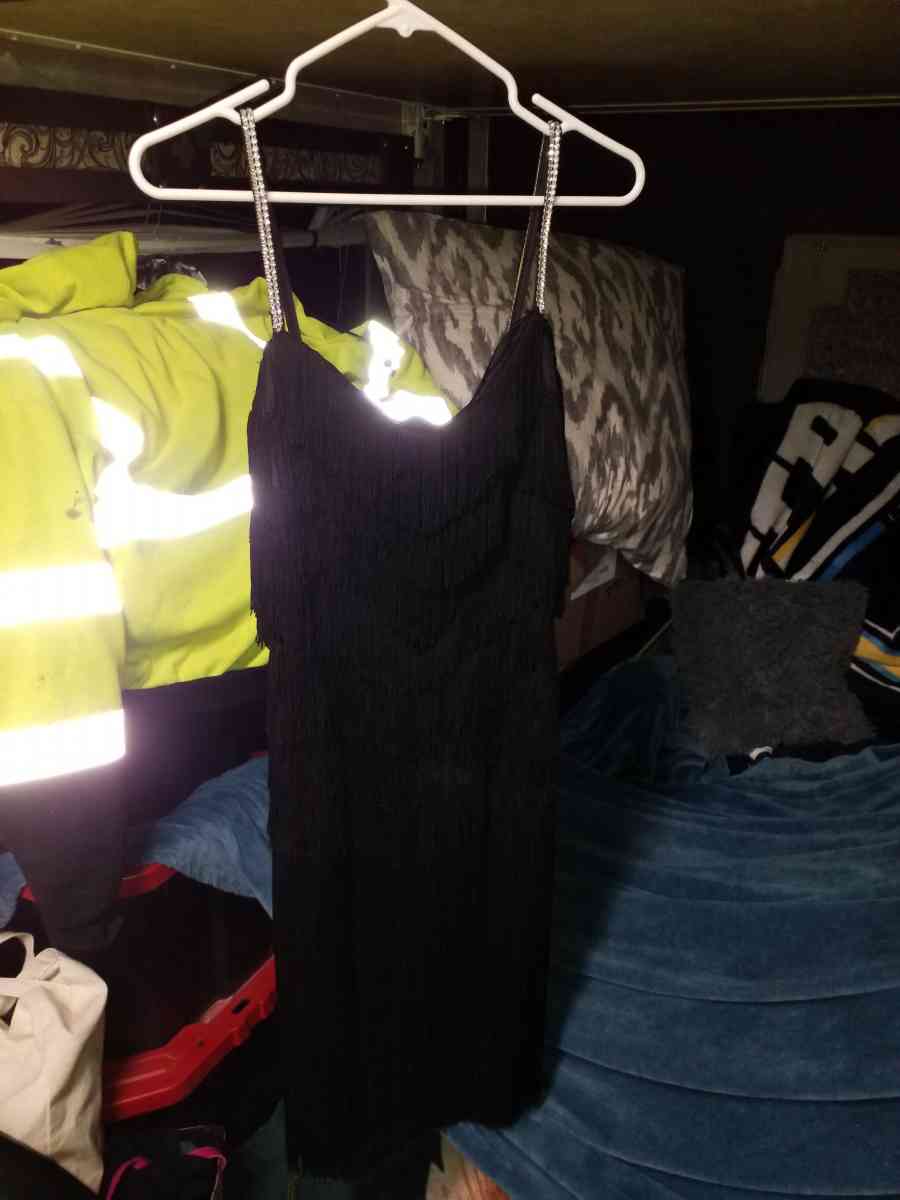 black Lilli Diamond vintage dress