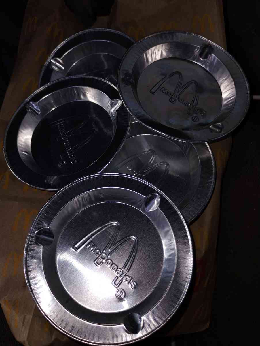 McDonald's ash trays