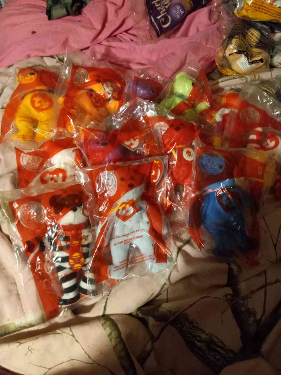 beanie babies bear from McDonald's