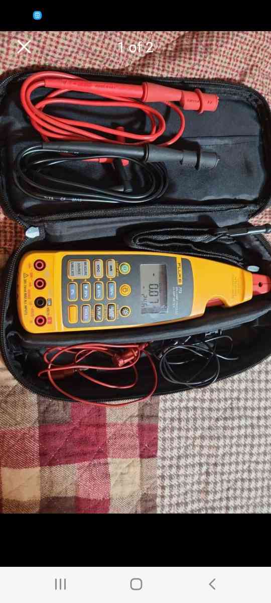 Fluke 773 Milliamp Process Clamp  Meter