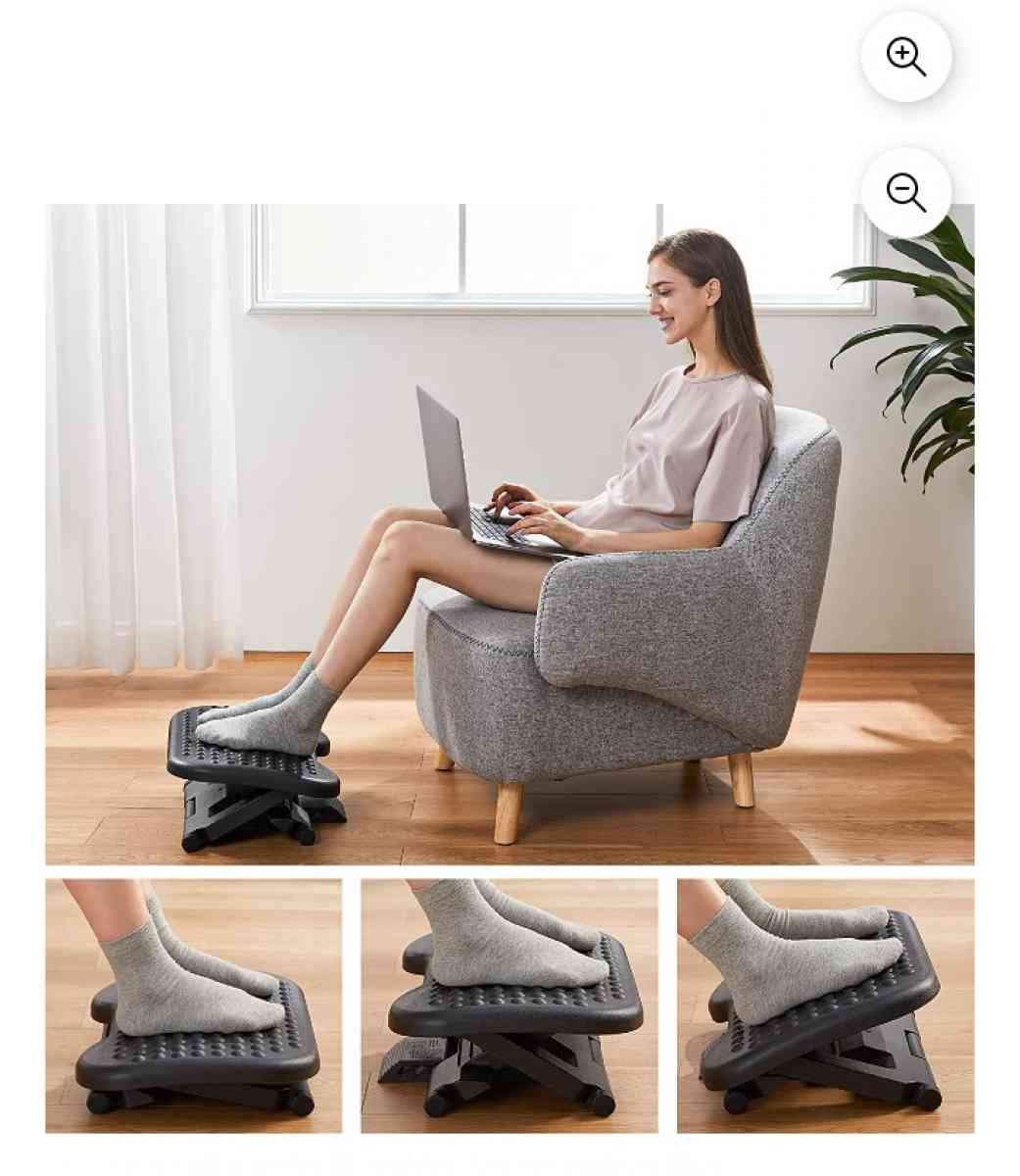 New Under Desk Footrest Massage