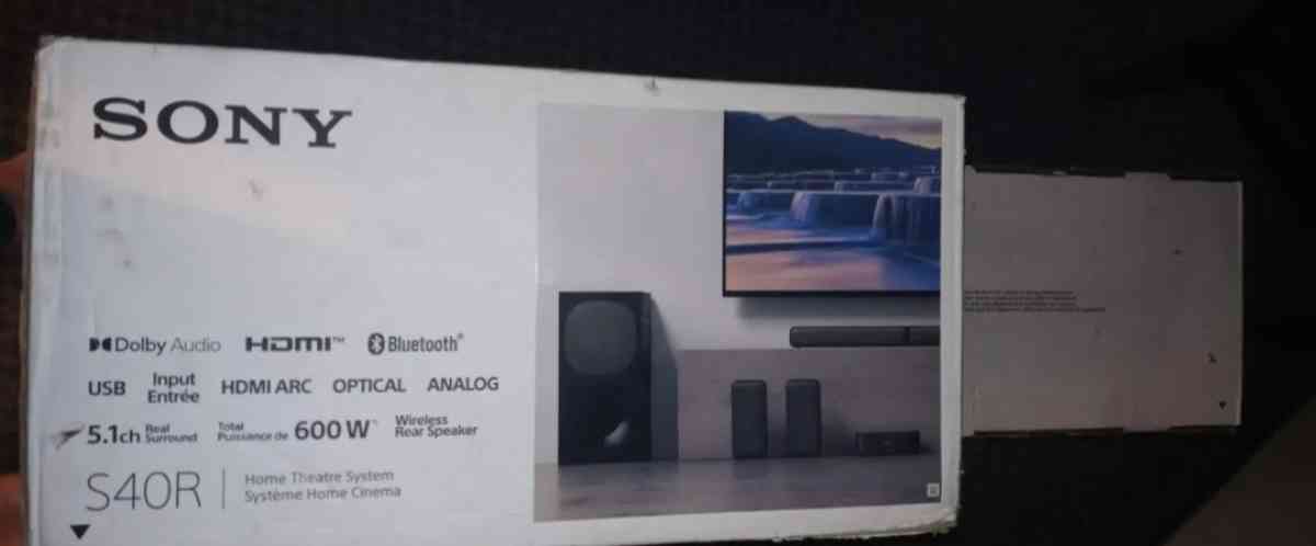 BRAND NEW SONY sound bar home theater system