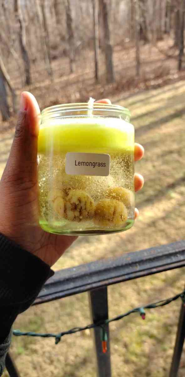 Lemongrass Scented Candle