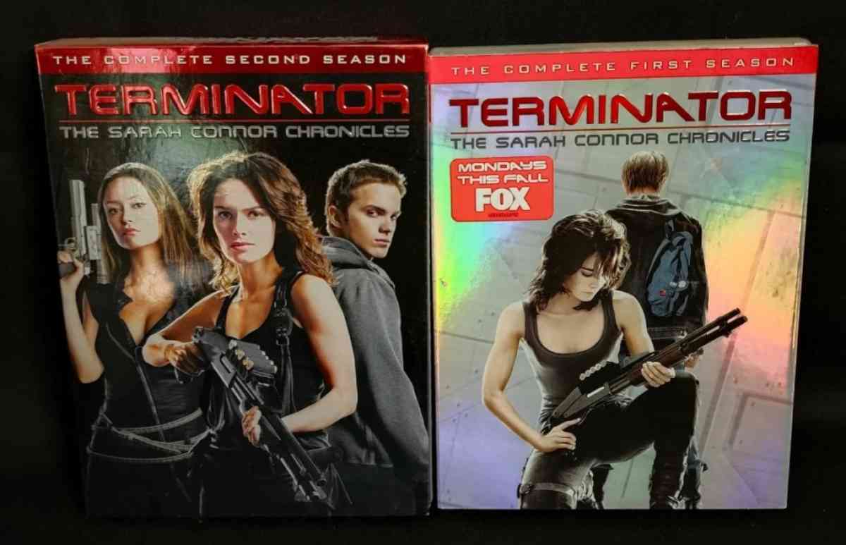 Terminator Seasons DVDs both seasons