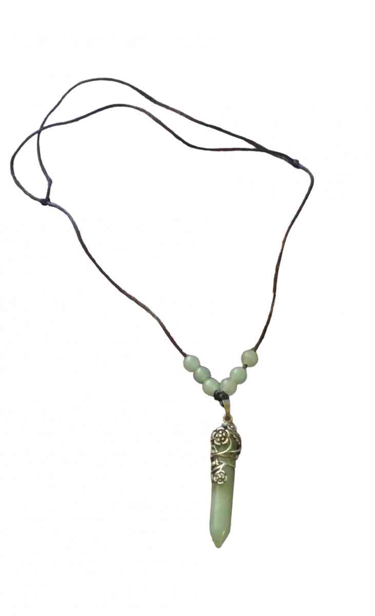 green aventurine necklace