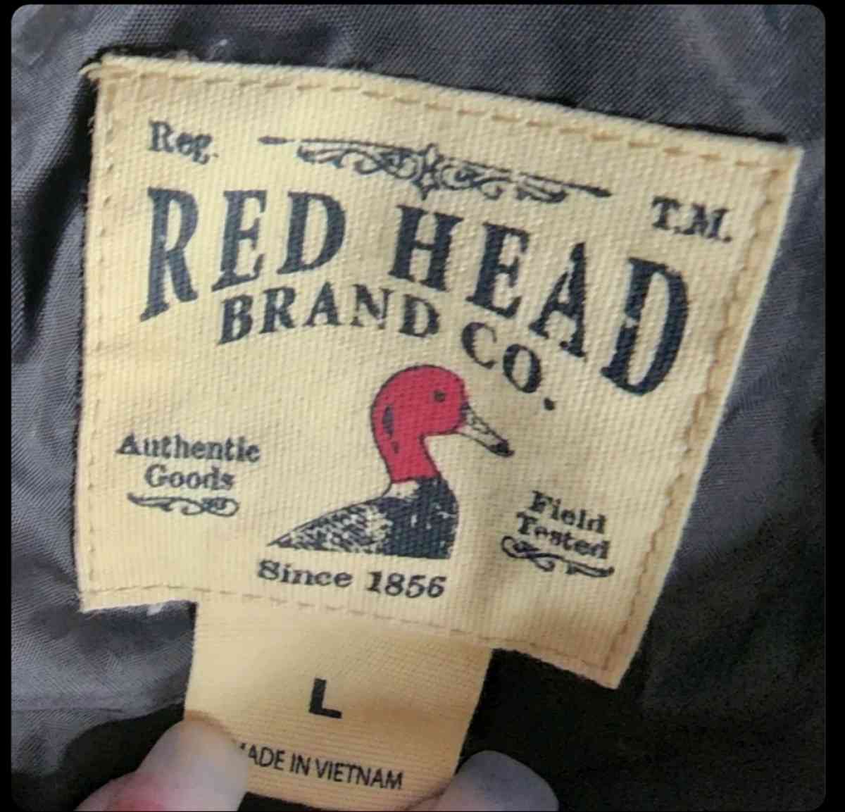 Down Jacket   SZ L Red Head Brand preowned