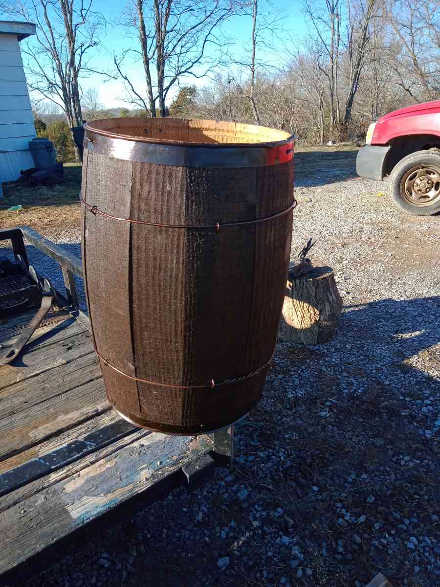 Wooden barrel