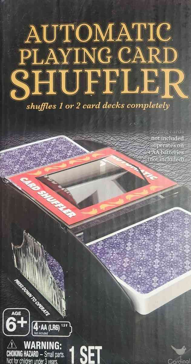 automatic card shuffler