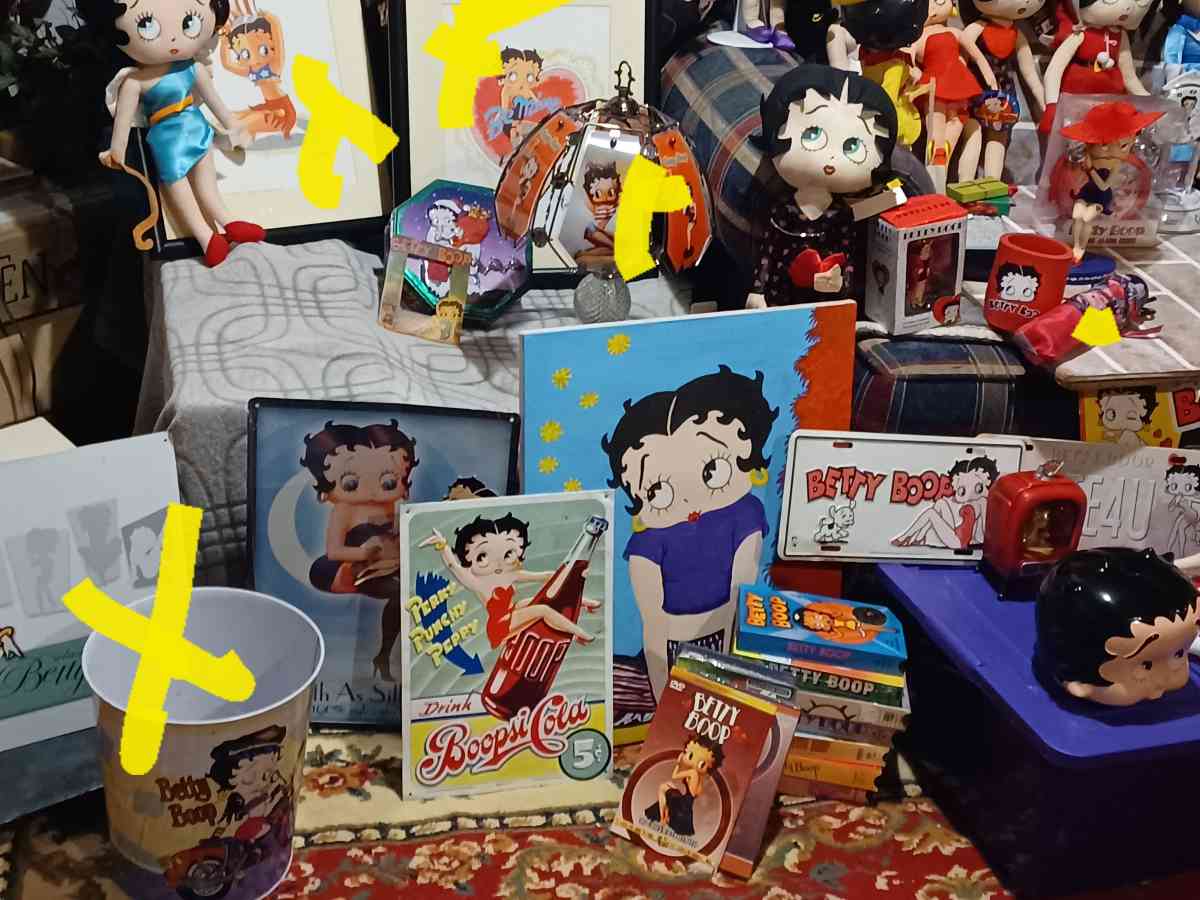 Betty boop collectables read description
