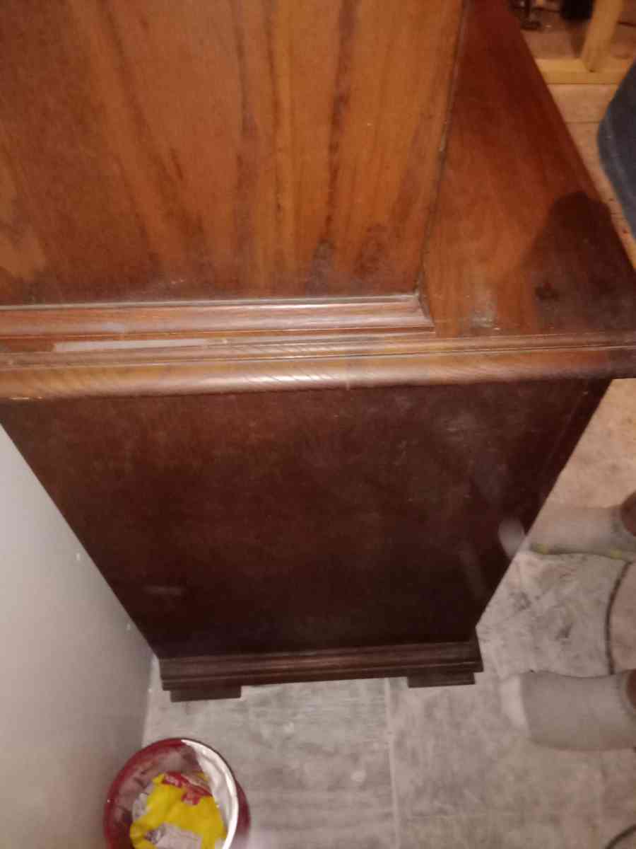 antique china cabinet and hutch