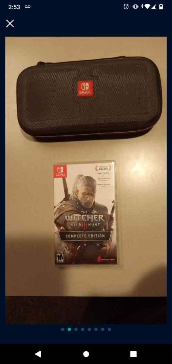 Nintendo Switch Lite w Hardcase And 128MB SD Card