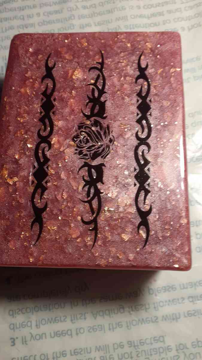 minibook resin storage box