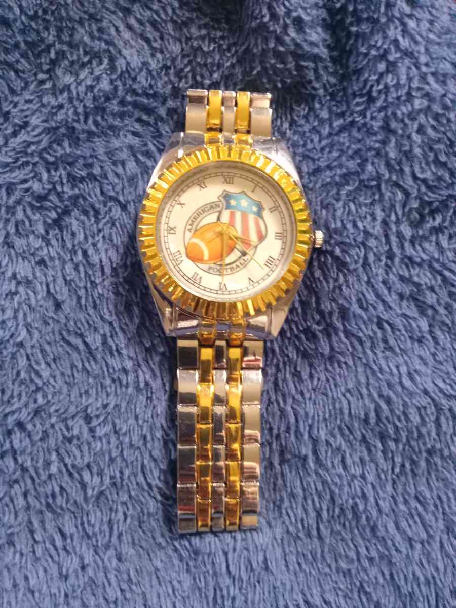 American Football  Custom Wrist Watch