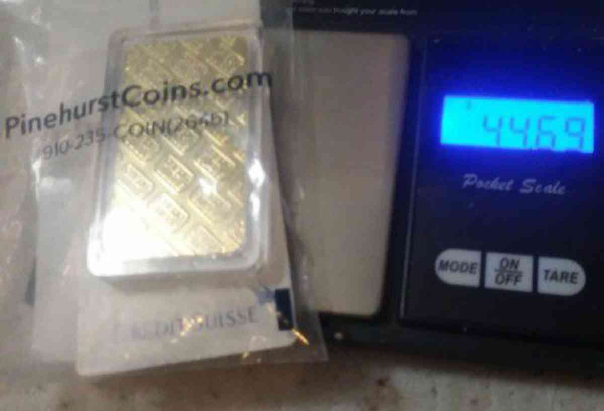 1 troy ounce gold credit issue