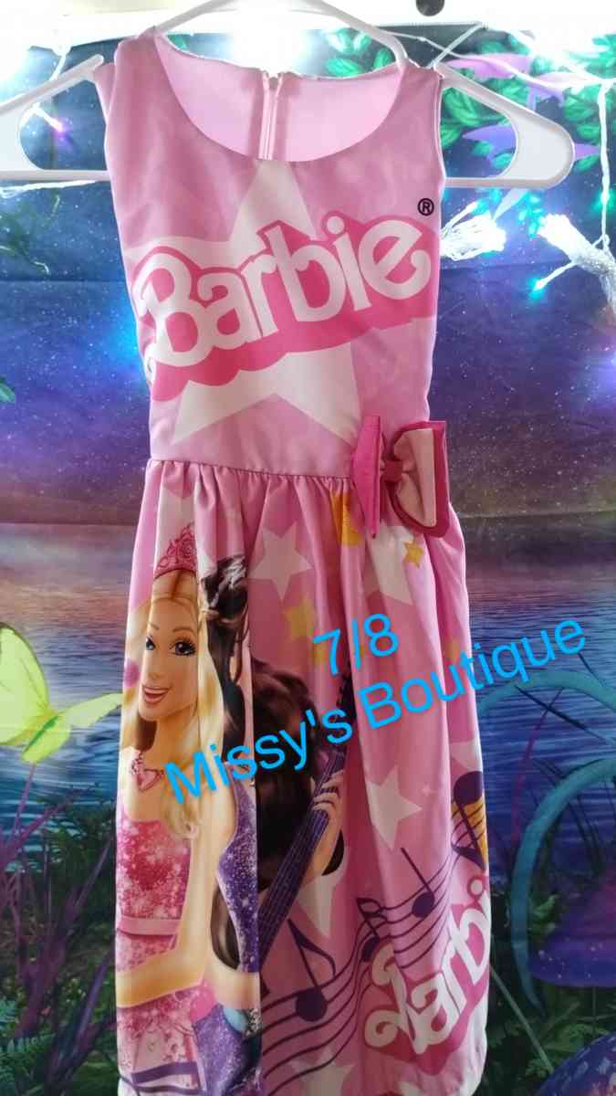 girls size 7 Barbi dress