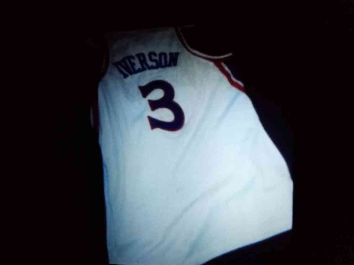 Brand New Reebok Throwback Allen Iverson Jersey Size Xl Pick