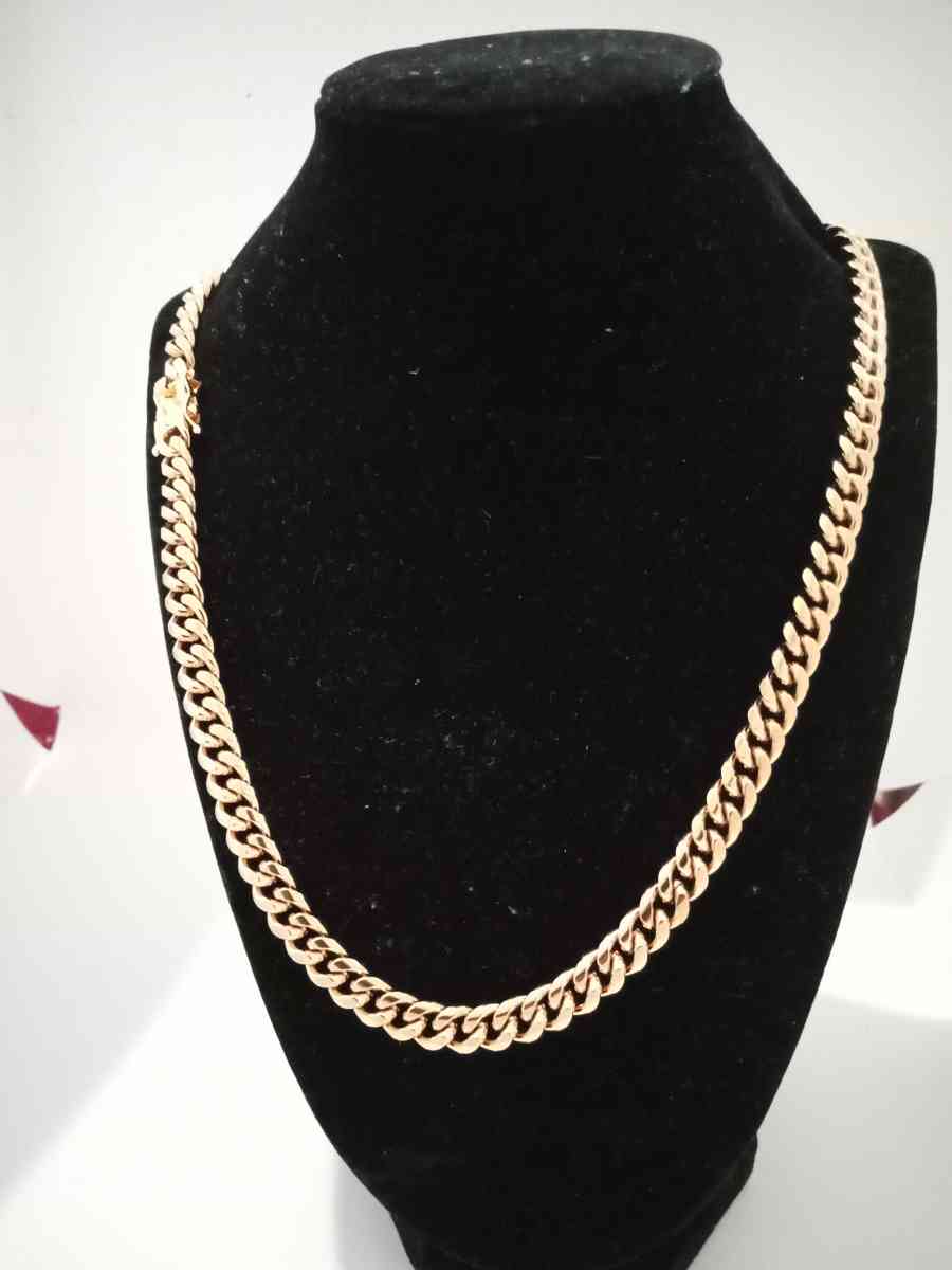 Mii Cuban 10k Solid Gold