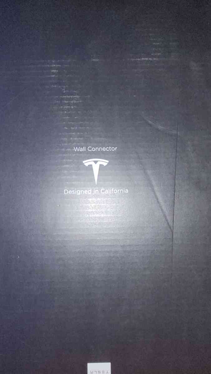 Tesla wall connector