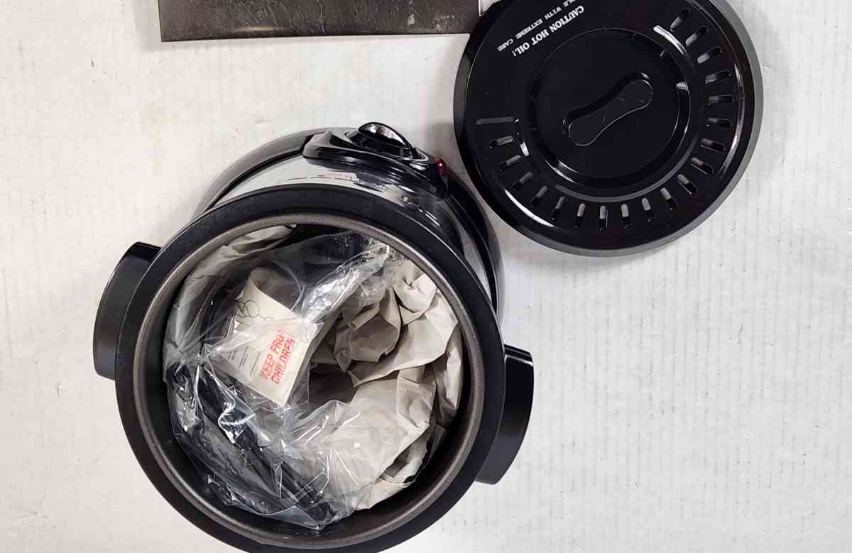 Chefman Fry Guy Deep Fryer with Removable Basket EasytoClean