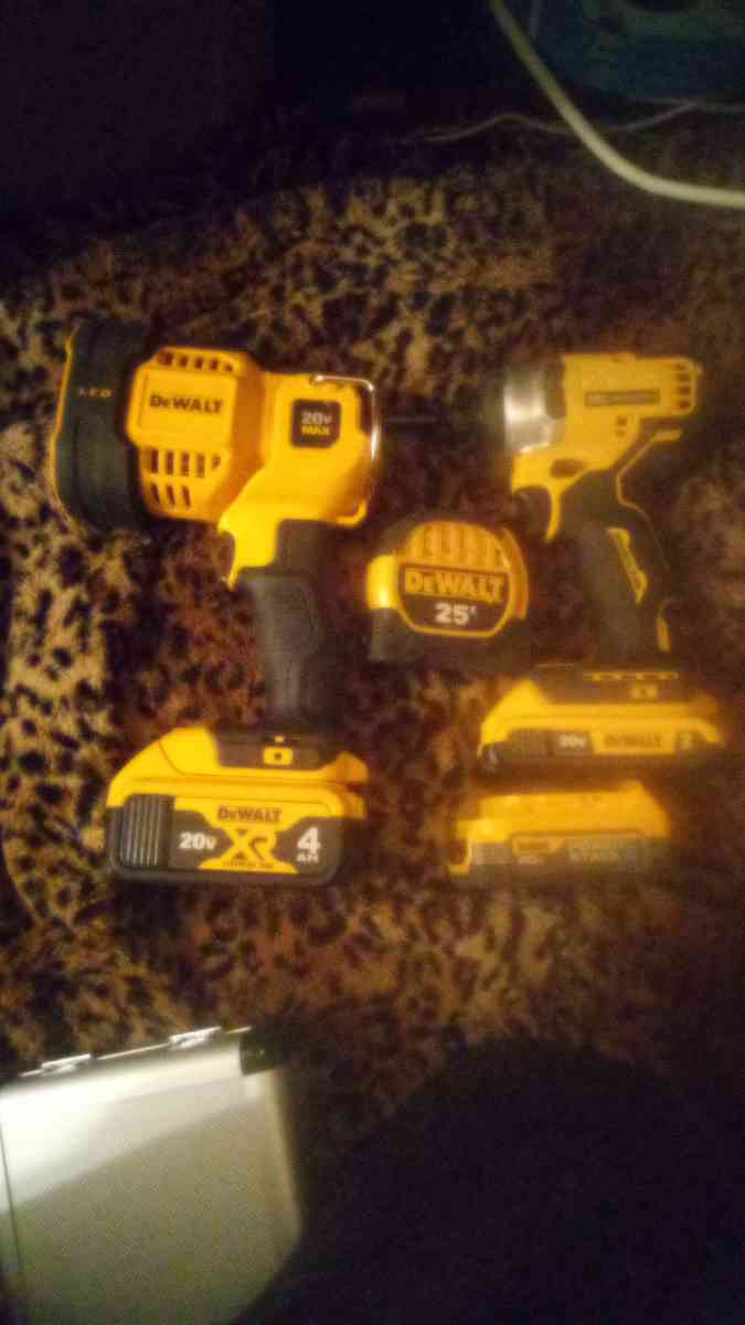 DeWalt power tools cordless