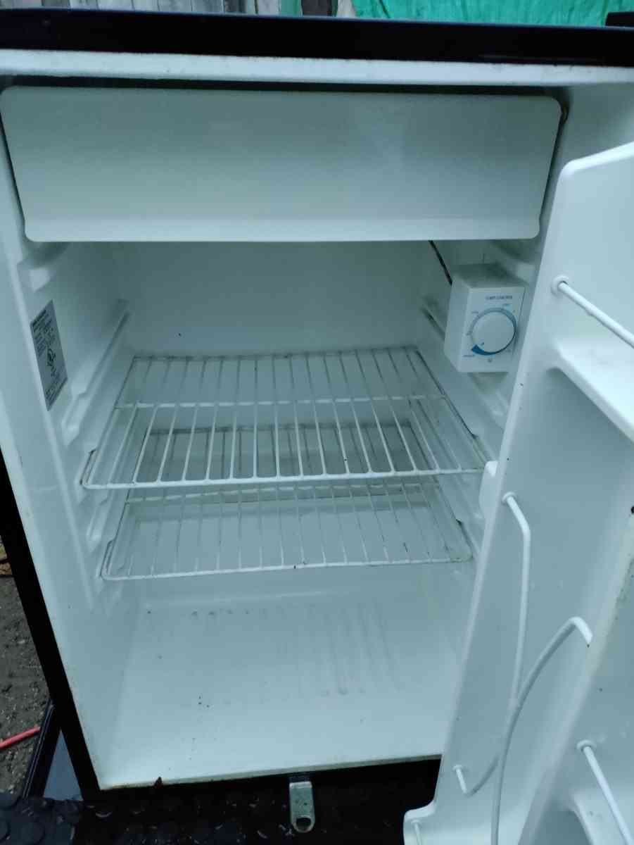 small refrigerator with freezer