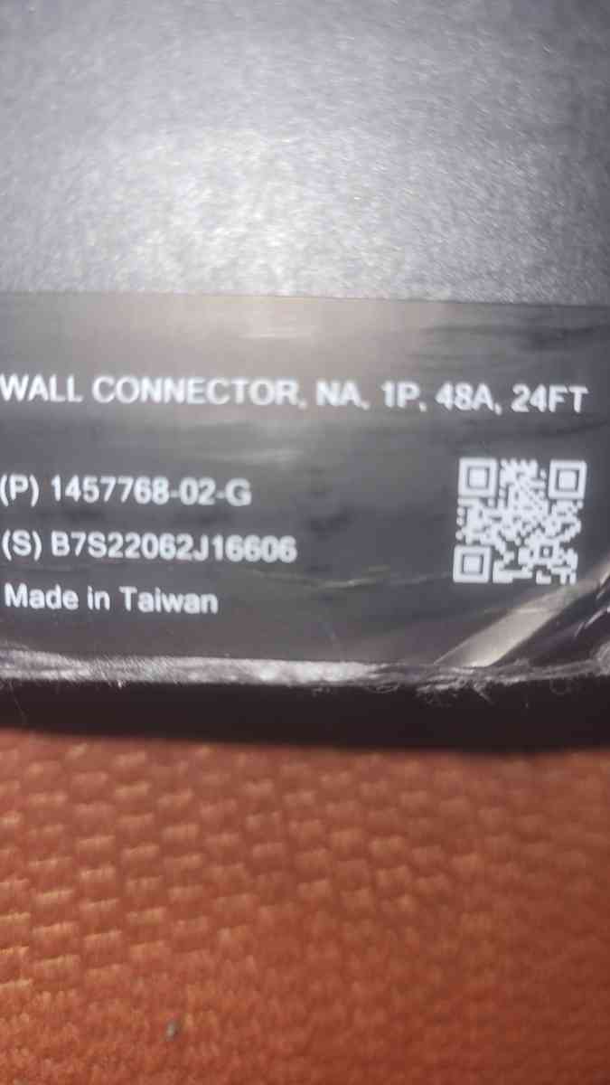 Tesla wall connector