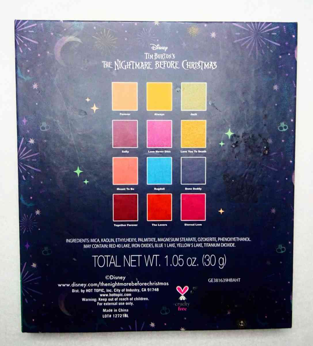 Eye Shadow Color Palette