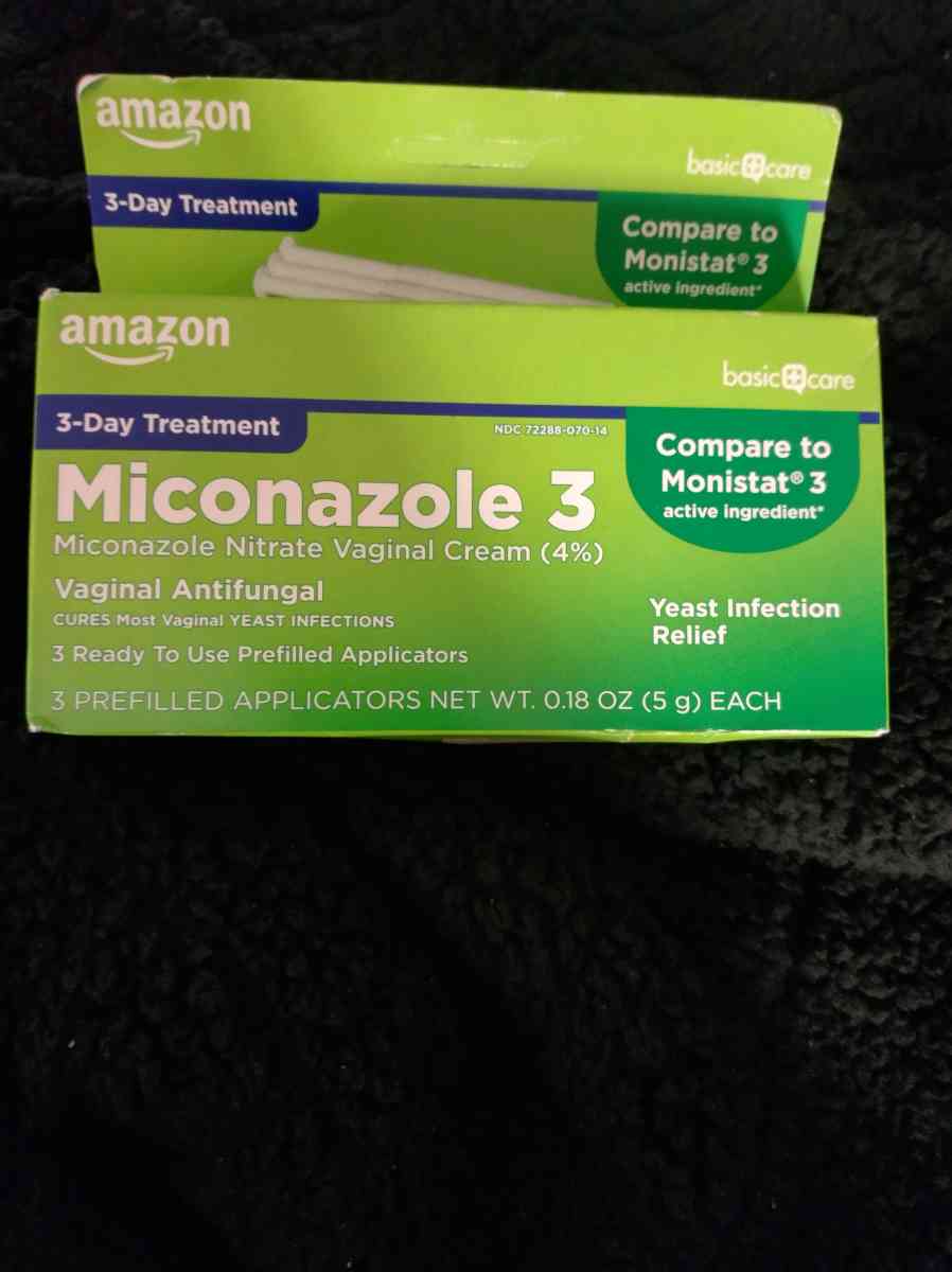miconazole 3 day treatment for yeast infection
