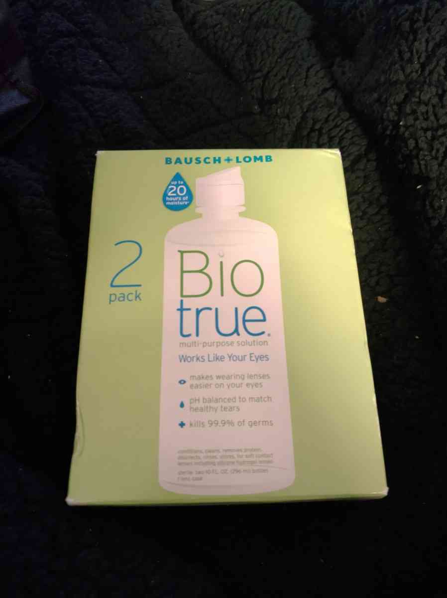 Bausch and Lomb eye wash two bottles 10 fl oz