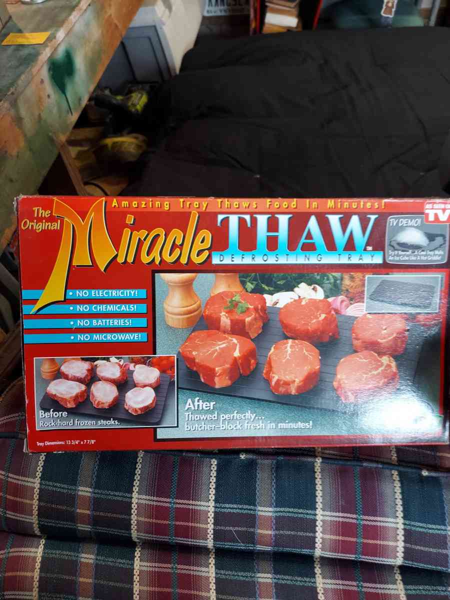 quick thaw plate