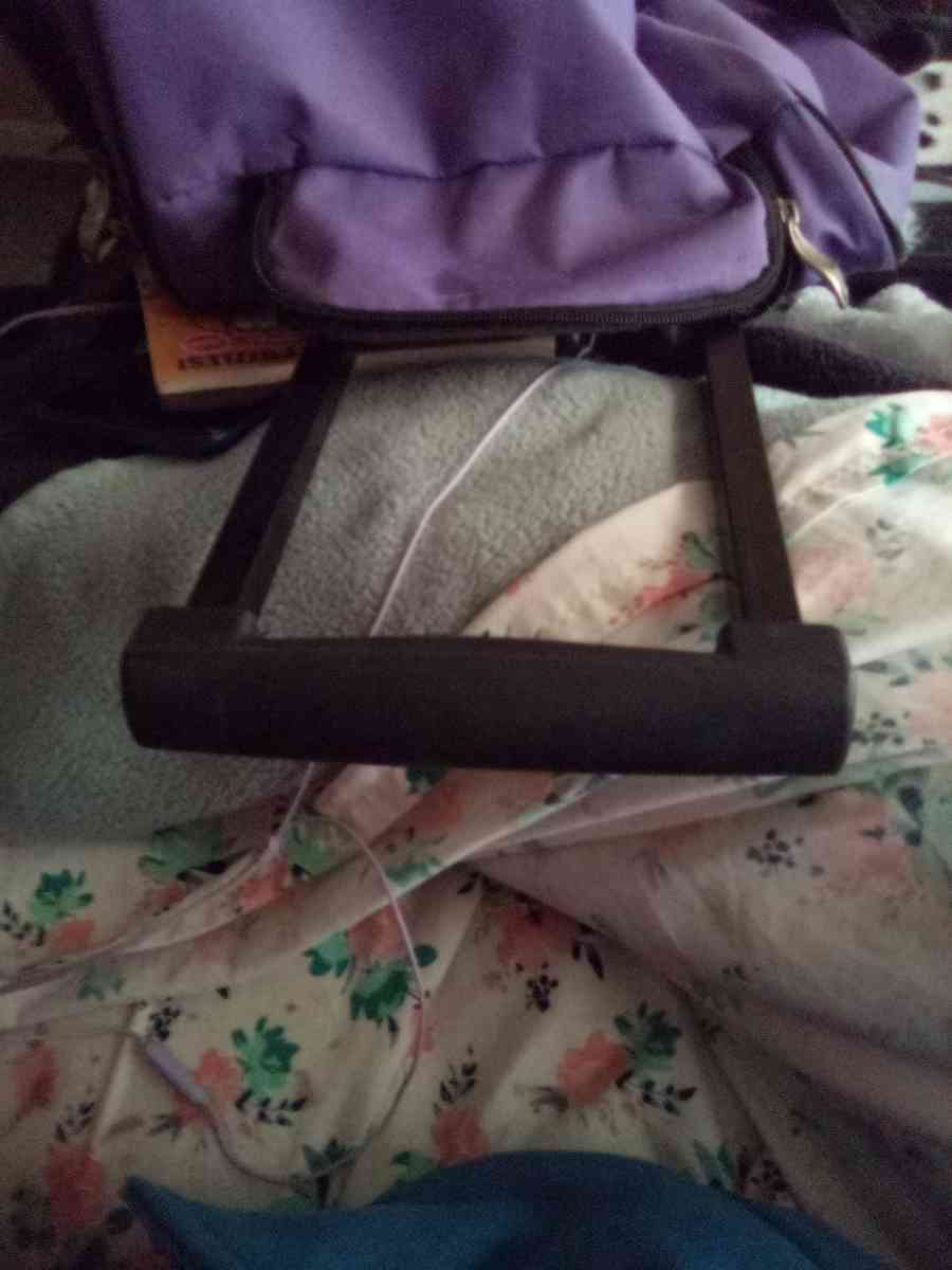 purple gym bag