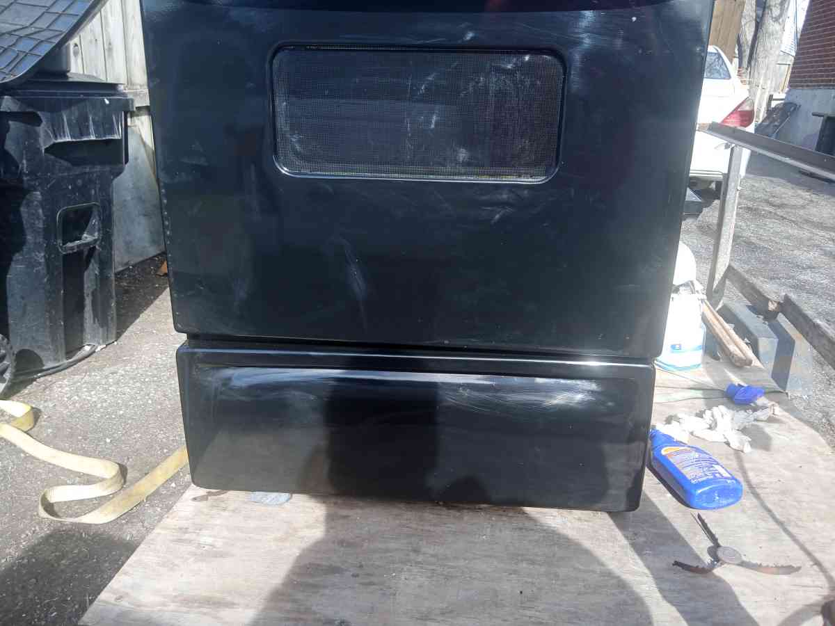 2 stoves and a refrigerator hot point is maker