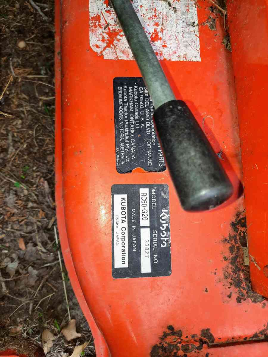 tractor Kubota 4wheel steering