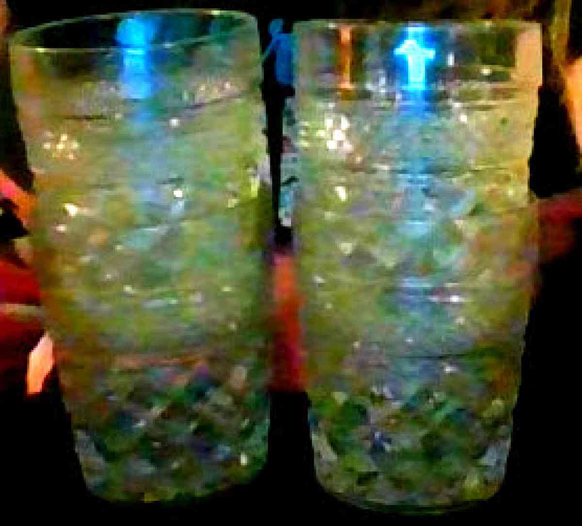 Set of Cut Crystal Glasses