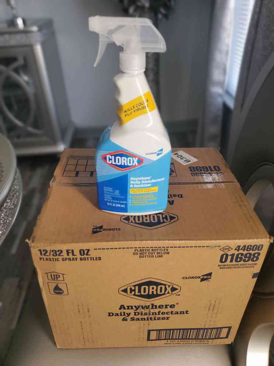 Case Of Clorox Disinfectant Santizing spray