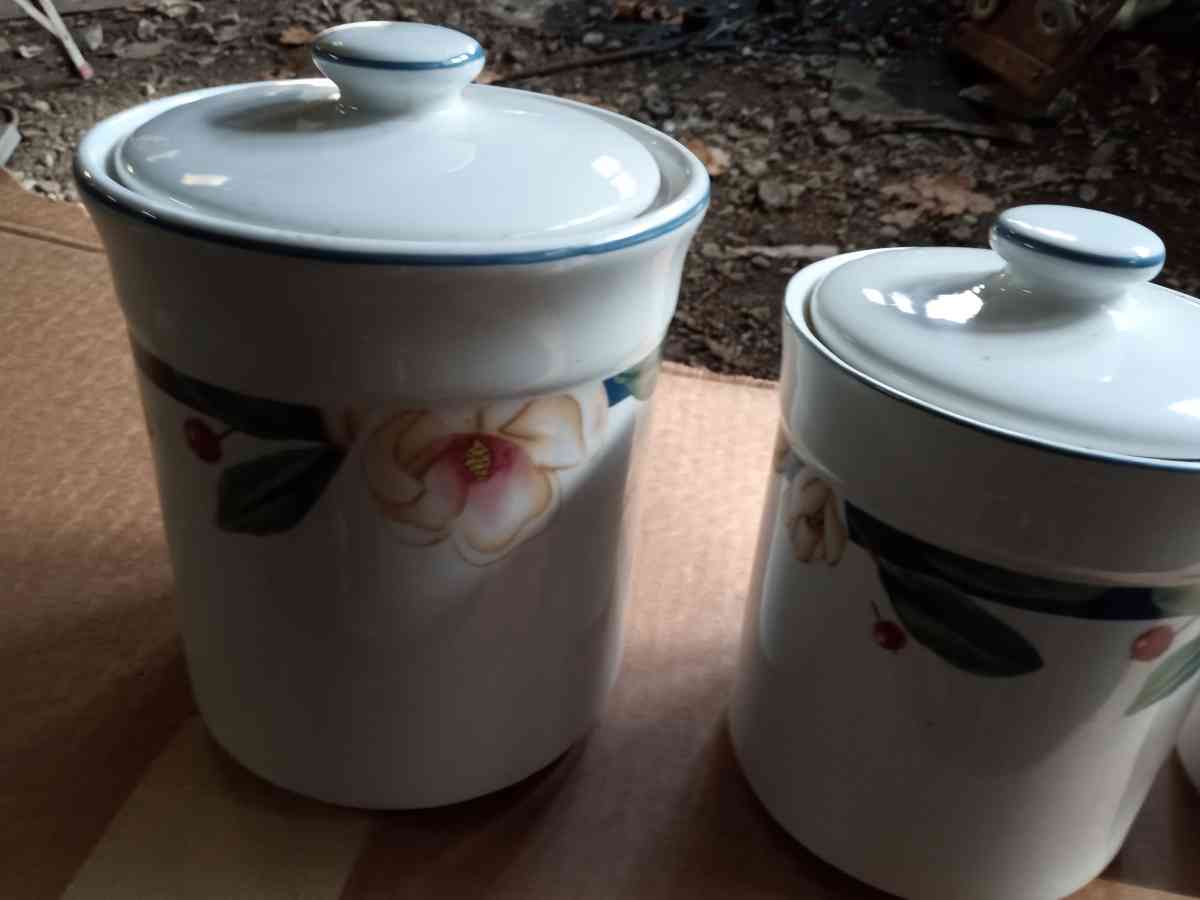 set of canisters