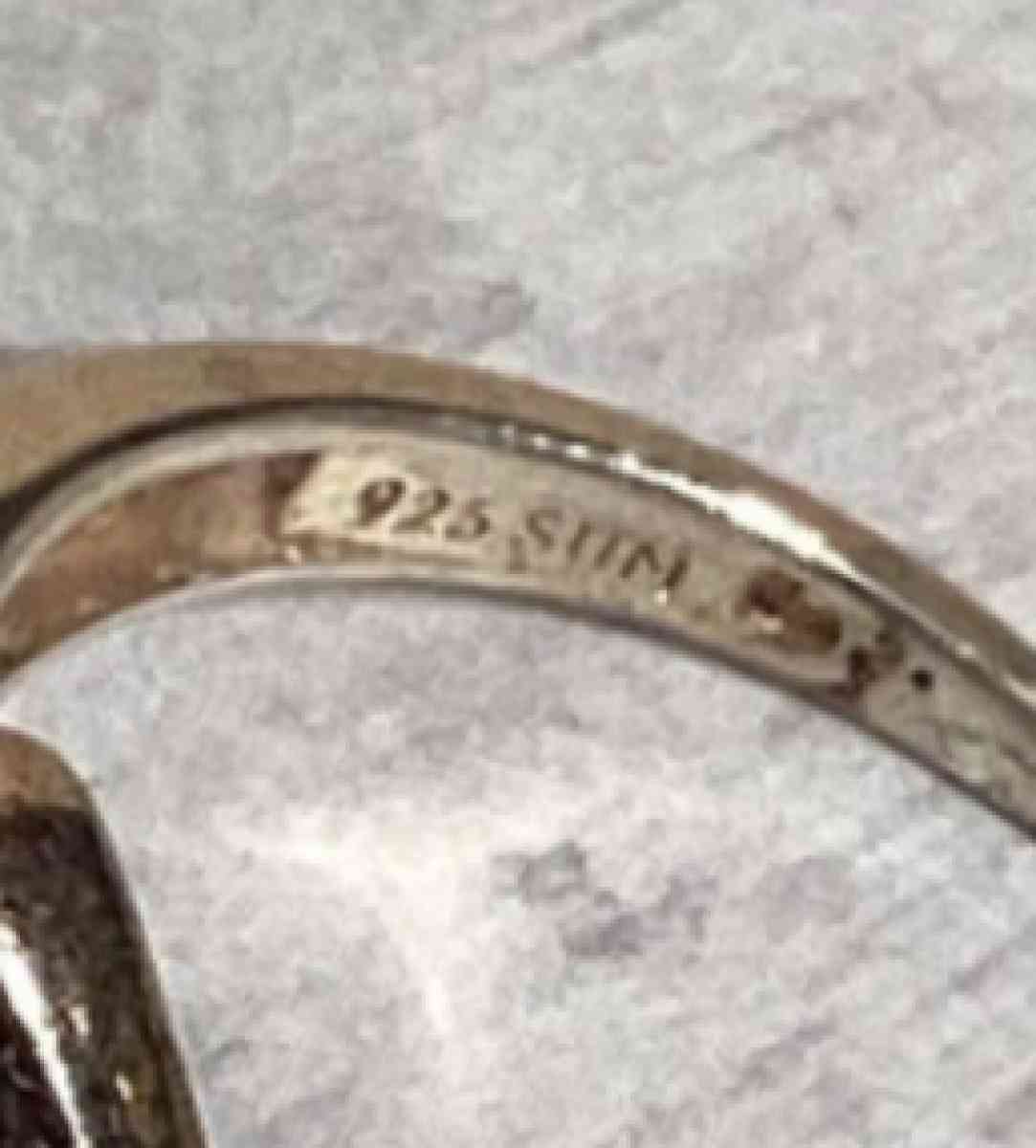 Sterling Silver Diamond Ring