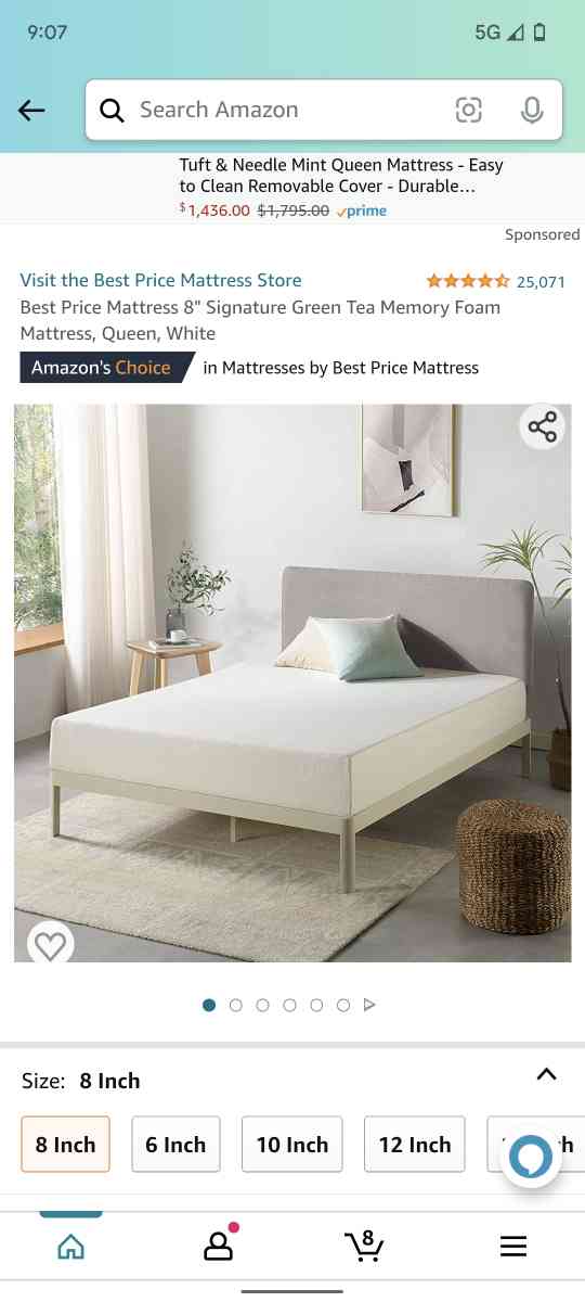 memory foam queen mattress