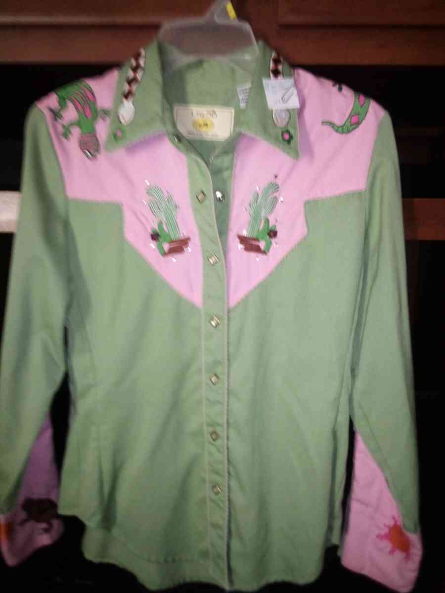 lizard western shirt