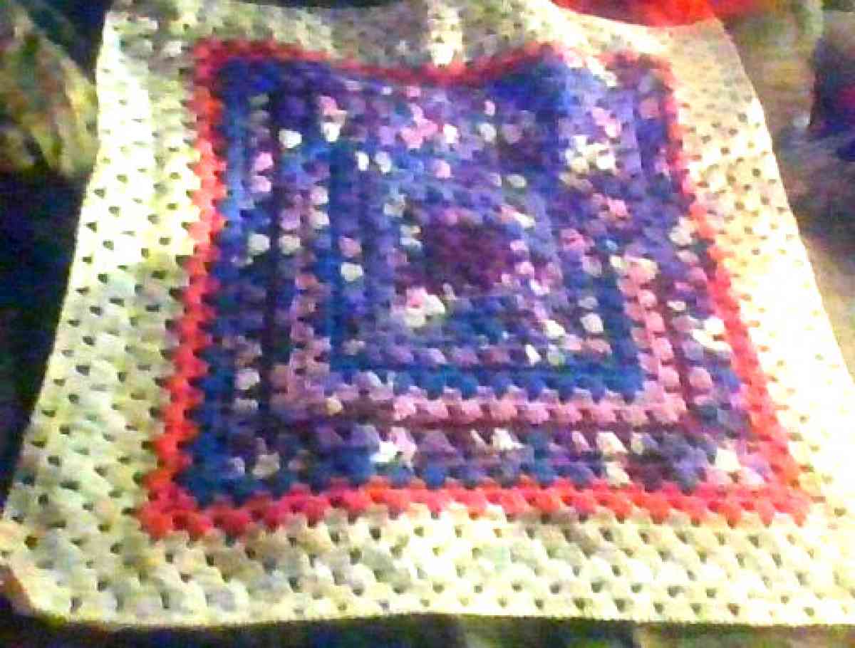 Homemade crib Blanket Or Lap Blanket