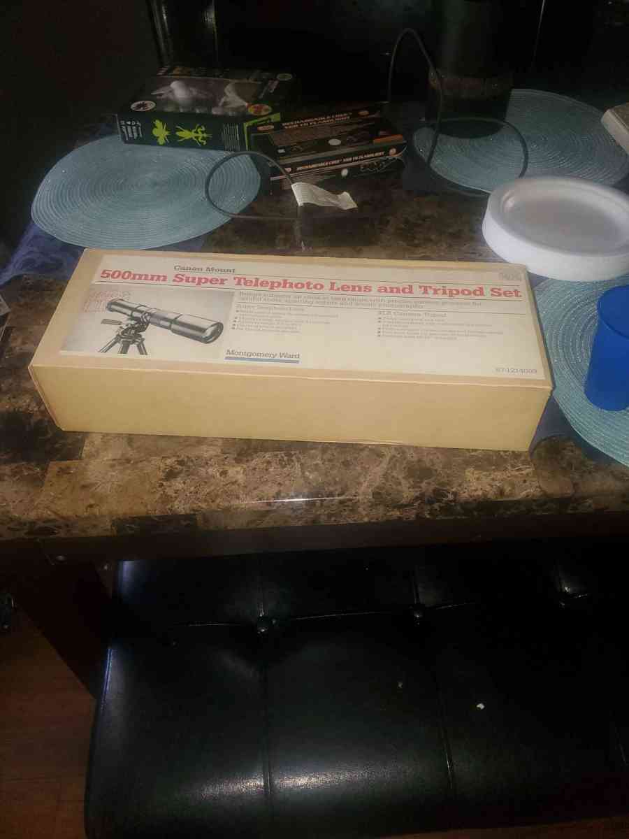 500mm Super Telephoto Lens and Tripod Set