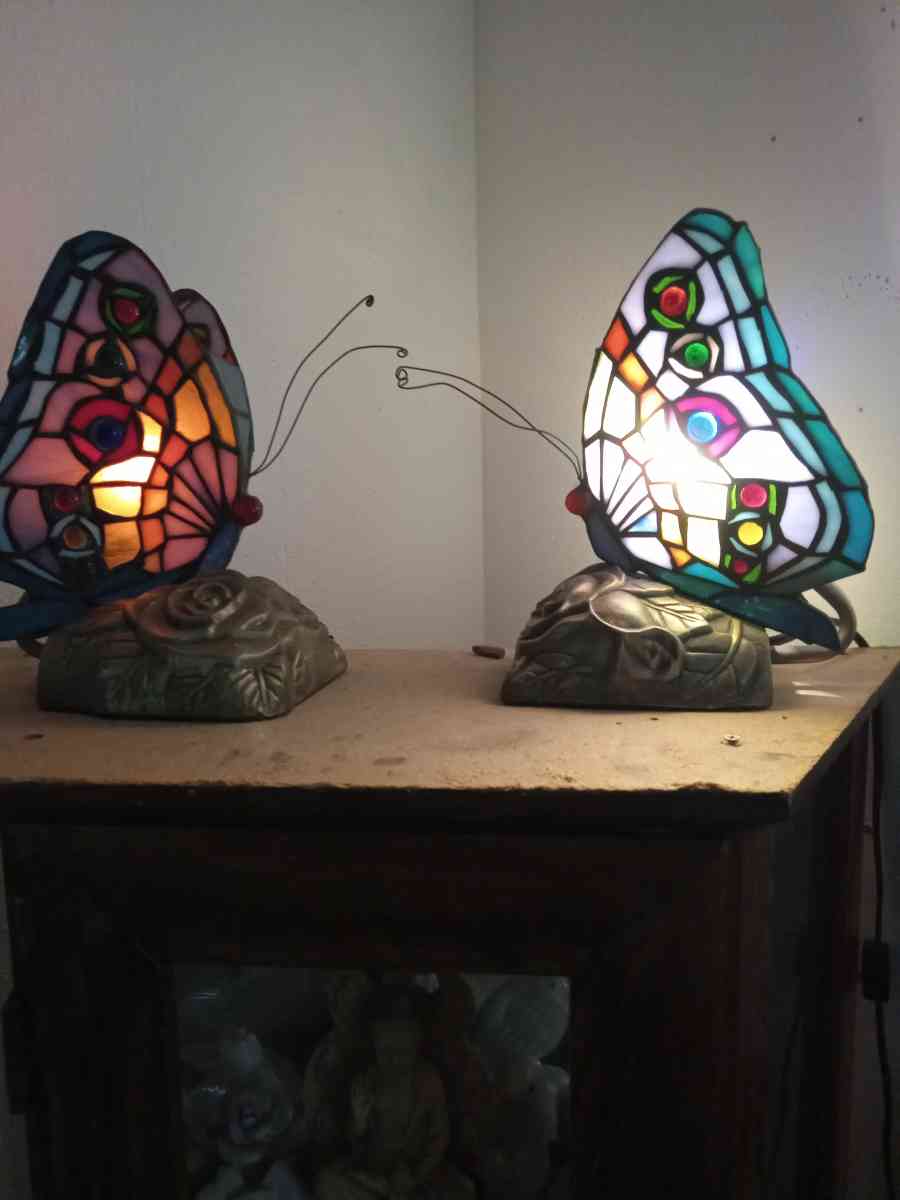 Tiffany style night light lamps
