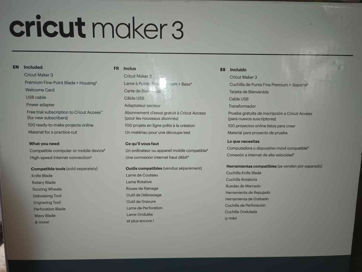 cricut maker 3