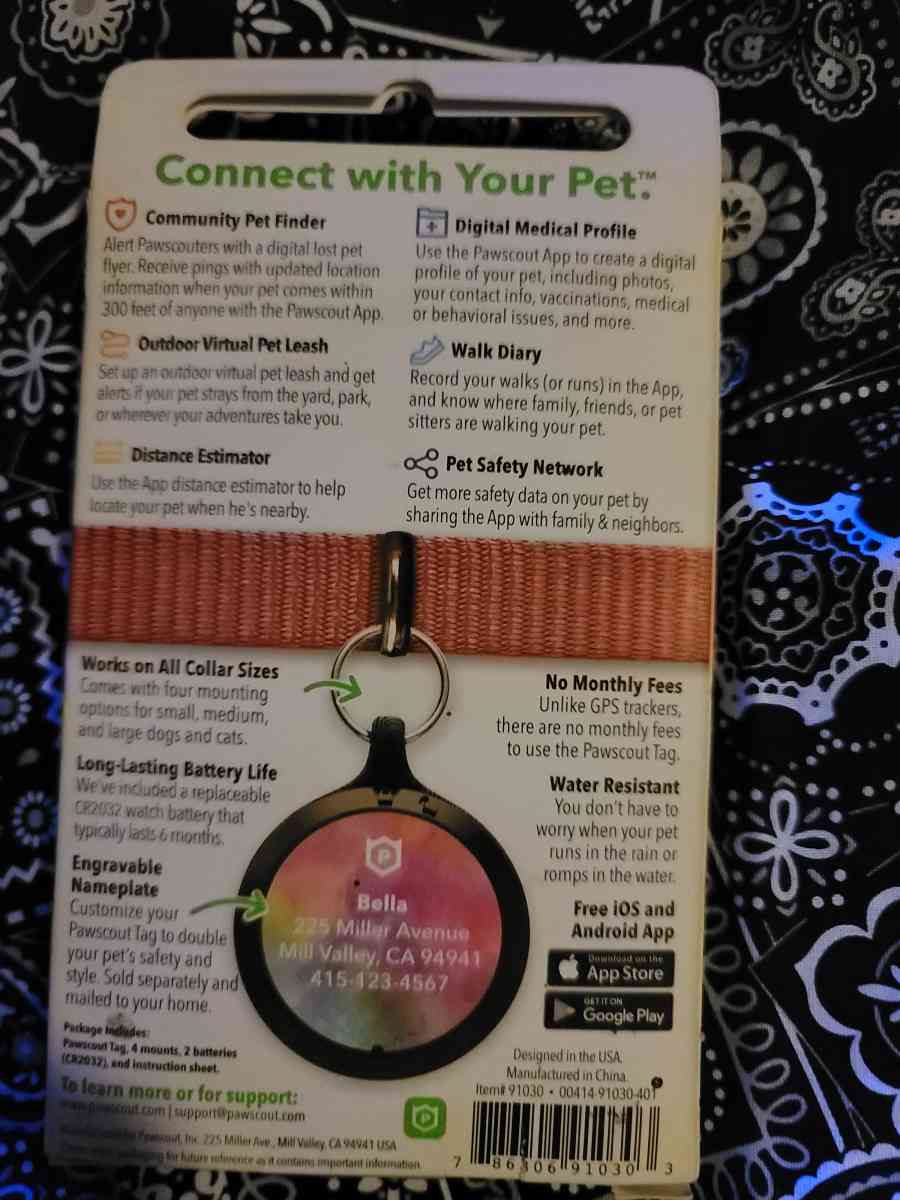 Pawscout Pet Location Tag