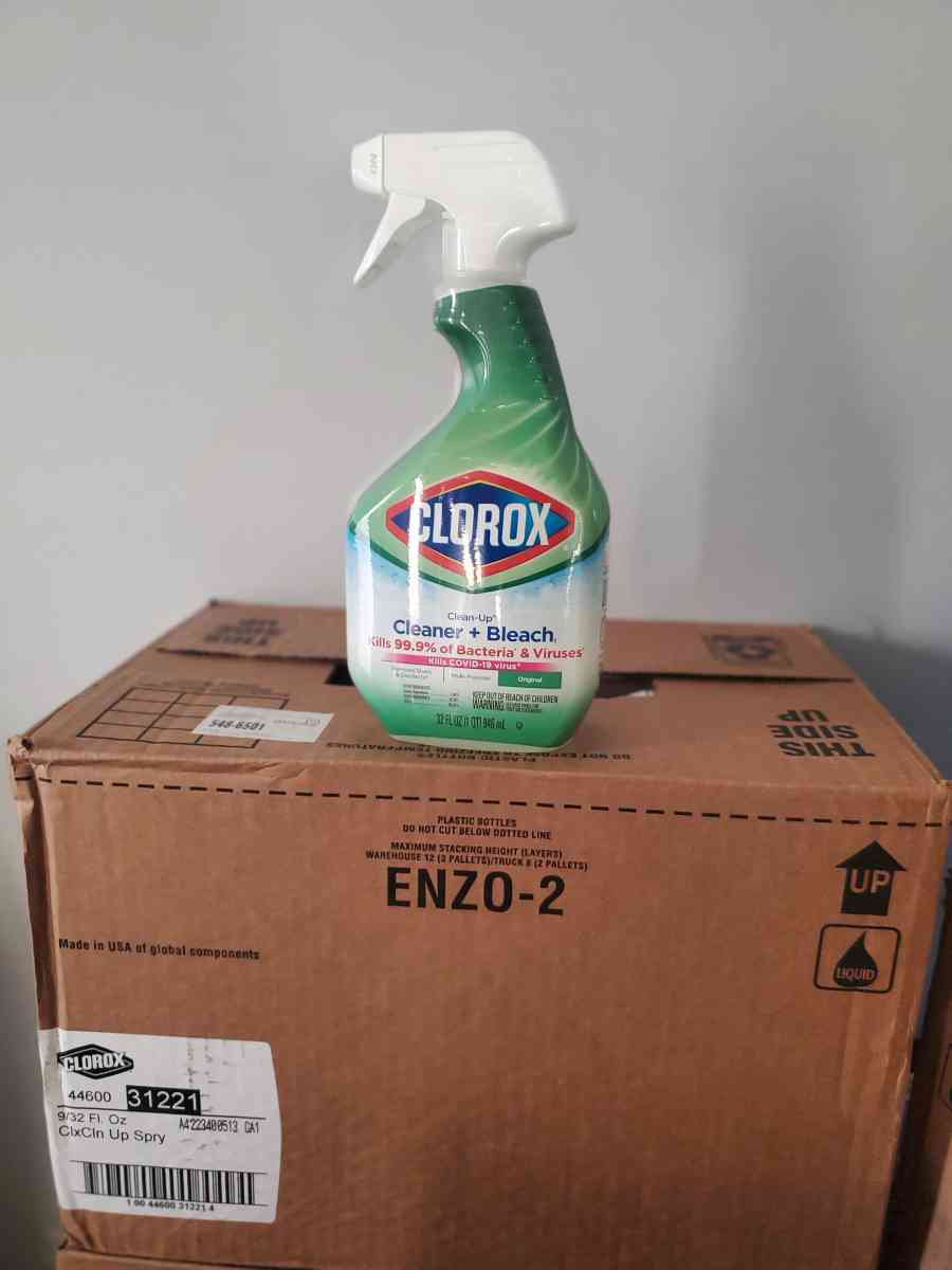 Case Of Clorox cleanup