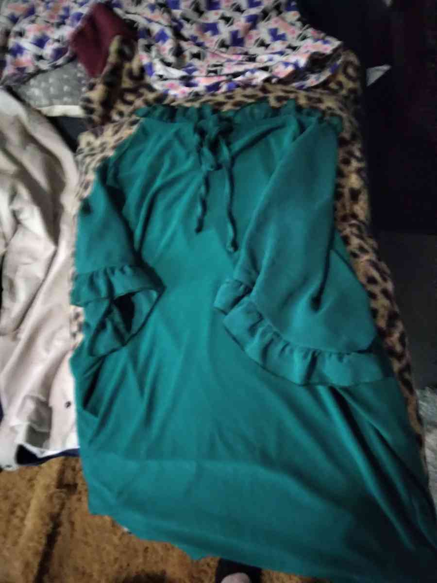 nice green womans dress shirt